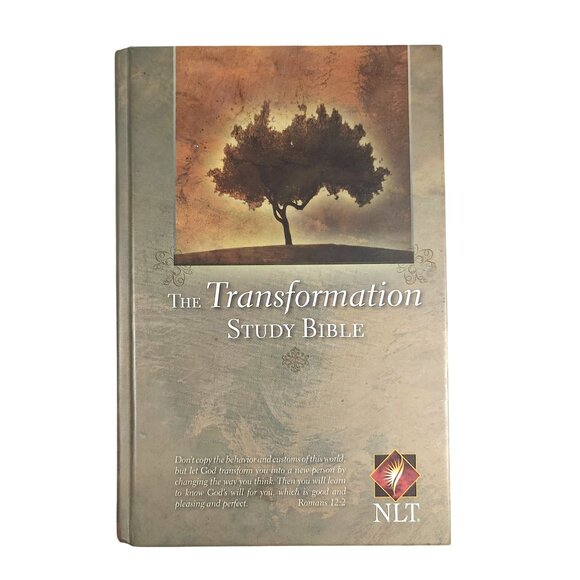 Warren Wiersbe NLT Transformation Study Bible Hardcover - Picture 1 of 9